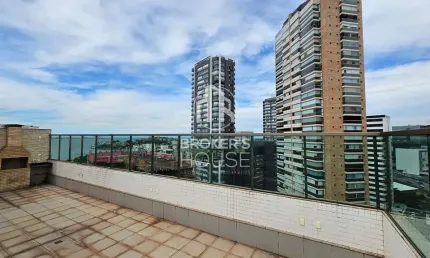 Cobertura duplex 3 quartos com 4 vagas à venda, praia de  santa helena, vitória, es