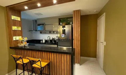 Imperdível apartamento à venda no Centro de Guarapari-ES: 2 quartos, 1 suíte, 2 salas, 1 vaga de garagem, 75m² de área.