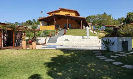 Chácara / sítio com 3 quartos à venda na estrada municipal dos morangueiros, usina, atibaia por r$ 1.180.000