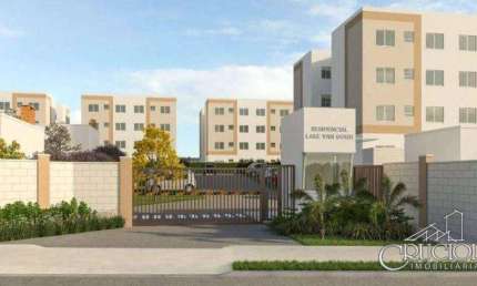 Apartamento com 2 dormitórios à venda, 40 m² por R$ 214.990,00 - JD. Acqua Ville - Londrina/PR