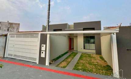 Casa com 3 dormitórios à venda, 80 m²  - Bandeirantes - Londrina/PR