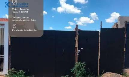 Terreno à venda, 214 m² por R$ 220.000 - Alto Paraiso - Bauru/SP