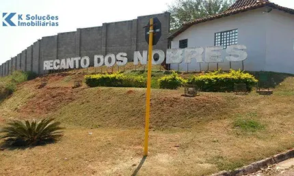 Terreno à venda, 1000 m² por r$ 450.000 - recanto dos nobres - agudos/sp