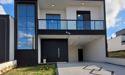 Casa em condomínio fechado com 3 quartos à venda no Loteamento Park Gran Reserve, Indaiatuba 
