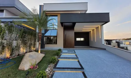 Casa em condomínio fechado com 3 quartos à venda no Loteamento Park Gran Reserve, Indaiatuba 