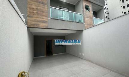 Sobrado com 2 dormitórios à venda, 115 m² por R$ 660.000,00 - Vila Curuçá - Santo André/SP