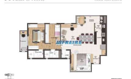 Lançamento de apartamento com 2 dormitórios à venda, 83 m² por R$ 784.900 - Vila Floresta - Santo André/SP