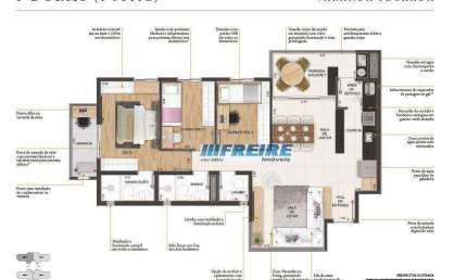 Lançamento de apartamento com 3 dormitórios à venda, 83 m² por R$ 789.900 - Vila Floresta - Santo André/SP