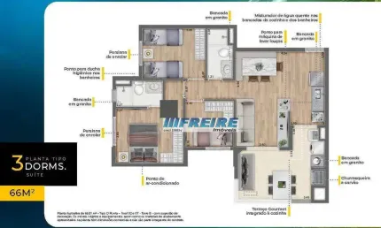 Apartamento com 3 dormitórios à venda, 66 m² por R$ 699.600,00 - Vila Prudente (Zona Leste) - São Paulo/SP