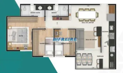 Apartamento com 3 dormitórios à venda, 64 m² por r$ 618.000,00 - vila assunção - santo andré/sp
