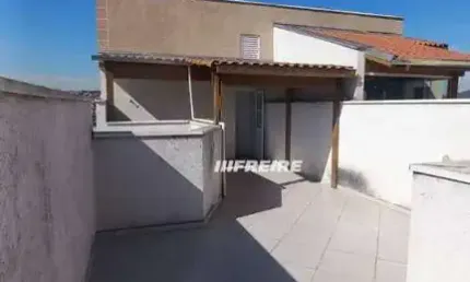 Cobertura com 2 dormitórios à venda, 73 m² por r$ 330.000,00 - vila junqueira - santo andré/sp