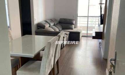 Apartamento com 3 dormitórios para alugar, 58 m² por R$ 3.505,00/mês - Casa Branca - Santo André/SP
