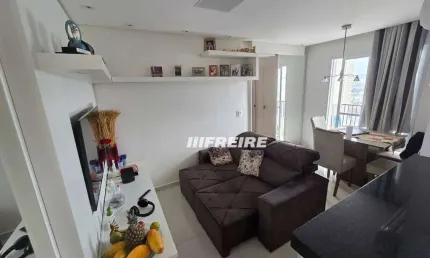 Apartamento com 2 dormitórios à venda, 50 m² por R$ 360.000 - Vila Sacadura Cabral - Santo André/SP