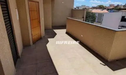 Cobertura com 2 dormitórios à venda, 95 m² por R$ 480.000 - Vila Cecília Maria - Santo André/SP