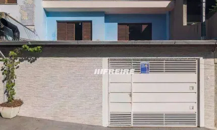Sobrado com 3 dormitórios à venda, 111 m² por R$ 520.000 - Vila Scarpelli - Santo André/SP