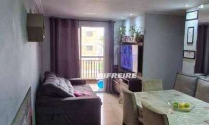 Apartamento com 3 dormitórios para alugar, 65 m² por R$ 3.845,00/mês - Utinga - Santo André/SP