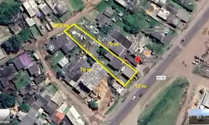 Terreno Comercial à Venda na Av. Paraguassú – Bairro Presidente, Imbé