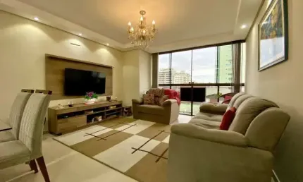 Apartamento Mobiliado com 3 Dormitórios no Centro de Tramandaí