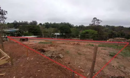 Terreno à venda na Rua São Vicente, Vila Santo Antônio, Cotia