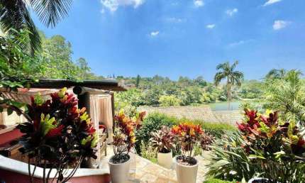 Casa com 4 dormitórios  - 2 suítes, piscina, gourmet, linda vista para o lago!  Palos Verdes