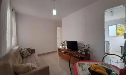 Apartamento com dois dormitórios, segundo andar, jardim da glória, cotia, sp