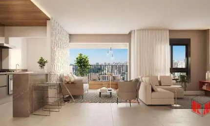Apartamento novo com 3 quartos à venda, 87 m² por R$ 730.000 - DUQ Central House, Barueri/SP