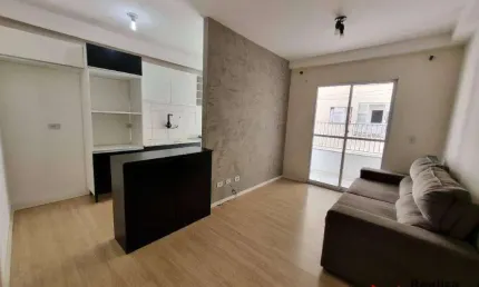 Apartamento com 2 dormitórios e varanda para alugar, 59 m² por R$ 1.800/mês - Jardim Colibri - Cotia/SP