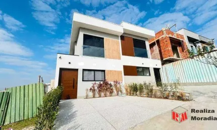Condomínio the square village -  casa com 3 dormitórios à venda, 124 m² por r$ 1.350.000 - granja viana - - cotia/sp