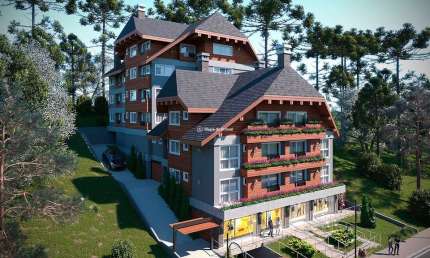 Apartamento com 1 quarto à venda na Borges de Medeiros, 4959, Centro, Gramado por R$ 790.000