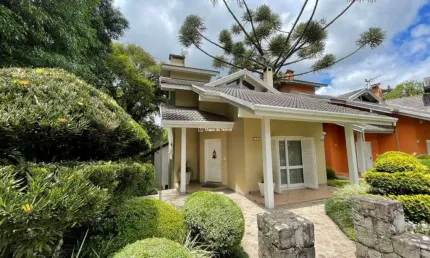 Casa em condomínio fechado com 3 quartos à venda na Bruno Ernesto Riegel, 791, Lago Negro, Gramado por R$ 1.500.000