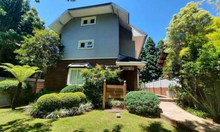 Casa em condomínio fechado com 4 quartos à venda na Rua João Alfredo Schneider, 547, Planalto, Gramado por R$ 1.590.000