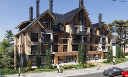 Apartamento com 2 quartos à venda na Rua Emílio Leobet, 1333, Avenida Central, Gramado por R$ 1.192.000