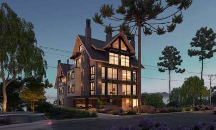 Apartamento com 2 quartos à venda na Rua Ladeira Das Azaléias, 249, Planalto, Gramado por R$ 1.375.500