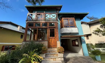 Casa em condomínio fechado com 3 quartos à venda na Laurindo Comiotto, 251, Lagos de Gramado, Gramado por R$ 2.500.000