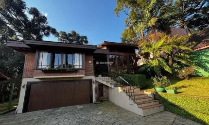 Casa em condomínio fechado com 4 quartos à venda na Leopoldo Becker, 180, Parque das Hortênsias, Canela por R$ 1.791.000