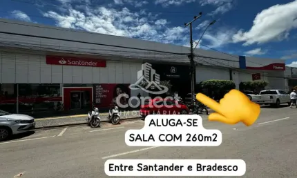 Sala Comercial entre Banco Santander - Agência  1788 e Bradesco  -  Luís Eduardo Magalhães