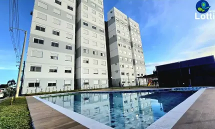 Apartamento com piscina e salão de festas em Canoas - Igara Condomínio Club