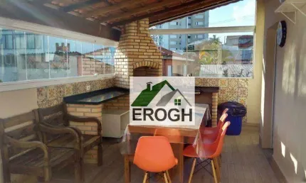 Cobertura à venda, 130 m² por R$ 614.000,00 - Vila Valparaíso - Santo André/SP
