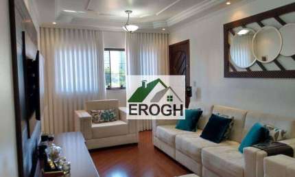 Sobrado com 3 dormitórios à venda, 190 m² por R$ 1.010.000,00 - Vila Floresta - Santo André/SP
