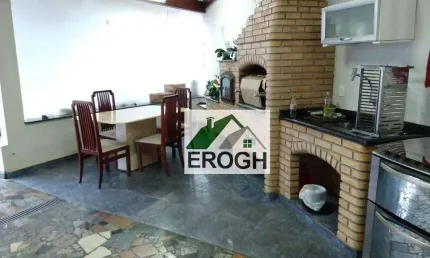 Sobrado com 3 dormitórios à venda, 300 m² por R$ 1.800.000,00 - Vila Scarpelli - Santo André/SP