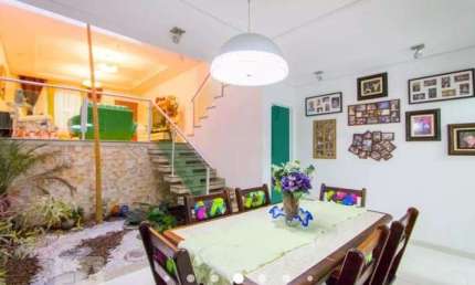 Sobrado com 3 dormitórios à venda, 175 m² por R$ 980.000,00 - Vila Scarpelli - Santo André/SP