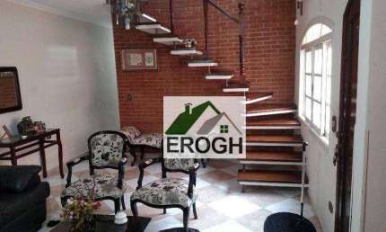 Sobrado com 3 dormitórios à venda, 275 m² por R$ 1.100.000,00 - Vila Gilda - Santo André/SP