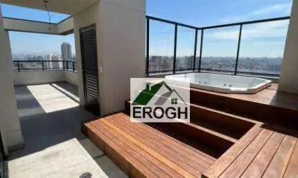 Cobertura com 3 suítes à venda, 323 m² por R$ 3.006.000 - Campestre - Santo André/SP