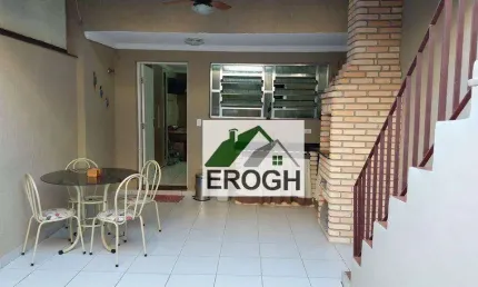 Sobrado com 3 dormitórios à venda, 160 m² por R$ 790.000,00 - Vila Curuçá - Santo André/SP