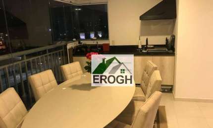 Apartamento Condomínio Le Monde com 3 dormitórios à venda, 113 m² por R$ 1.350.000 - Centro - Santo André/SP