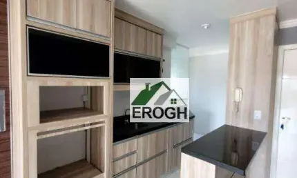Apartamento com 2 dormitórios à venda, 55 m² por R$ 350.000,00 - Vila Homero Thon - Santo André/SP