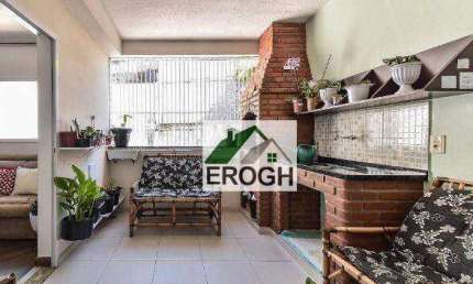 Apartamento com 3 dormitórios à venda, 96 m² por R$ 570.000 - Vila Gonçalves - São Bernardo do Campo/SP
