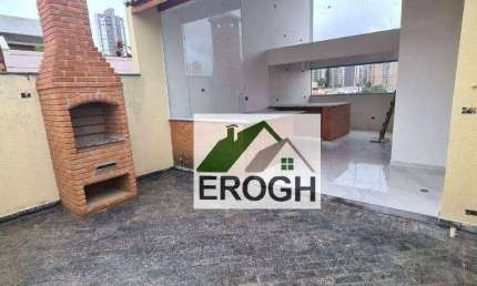 Cobertura, 110 m² - venda por R$ 620.000,00 ou aluguel por R$ 4.300,00/mês - Campestre - Santo André/SP