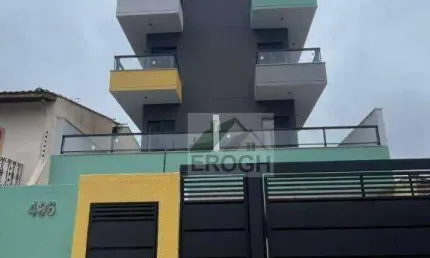 Apartamento com 2 dormitórios à venda, 44 m² por r$ 370.000 - vila são pedro - santo andré/sp