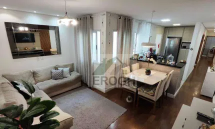 Apartamento com 3 dormitórios à venda, 83 m² por r$ 570.000,00 - santa maria - santo andré/sp